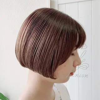 ミディアム カラー 韓国ヘア /男女☘️ 細江 美紅のヘアスタイル