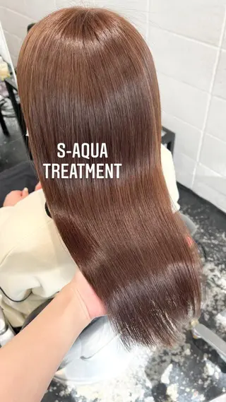 セミロング カラー ヘアアレンジ HARU//原宿🤍 リピート率NO.1のヘアスタイル