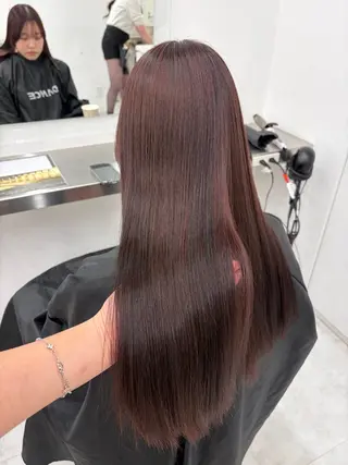 ロング カラー 透明感うる艶カラー 🤍MANAMIのヘアスタイル