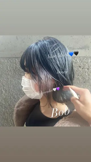 ショート カラー ヘアアレンジ 🌿レイヤー/ブリー チ/🌿‬JINのヘアスタイル