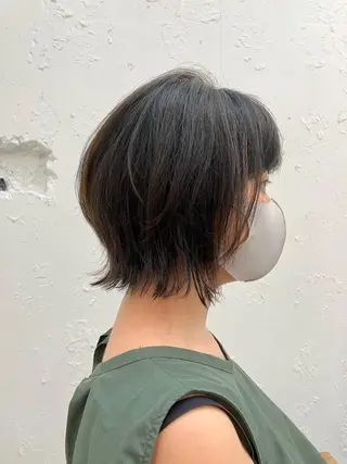 ミディアム 韓国ヘア⭐︎髪質改善 io（イオ）のヘアスタイル