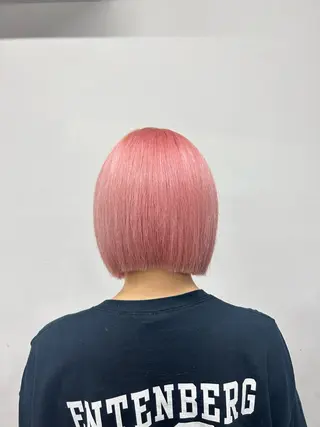 ショート カラー パーマ ヘアアレンジ メンズ 【縮毛矯正ブリーチ】 MANATO🌈のヘアスタイル