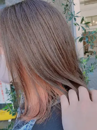 ミディアム はらだ ともこ☺︎のヘアスタイル