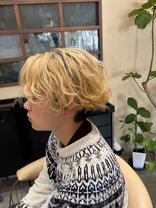 ショート メンズ 鹿児島 TSUBASAのヘアスタイル