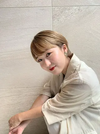 ショート 坪井 彰吾のヘアスタイル