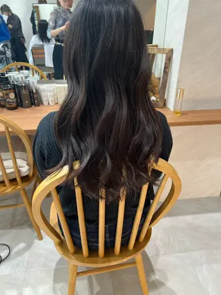 ロング 艶ボブ🤎ボブパーマ 透明感カラー\メンズのヘアスタイル