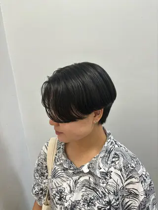 ショート 🪽直毛男子の救世主 🪽フェザーパーマのヘアスタイル