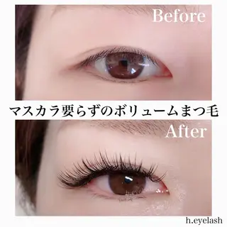マツエク・マツパ h..eyelash ..Hiroのマツエク・マツパデザイン