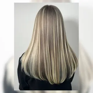 ロング カラー ✨髪質改善×透明感 カラー✨岩下哲也のヘアスタイル