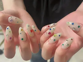 ネイル 【Zina京都駅前】 きぬがわ らむのネイルデザイン