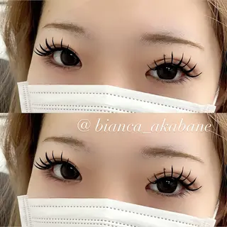 マツエク・マツパ Bianca 赤羽 アヤノのマツエク・マツパデザイン