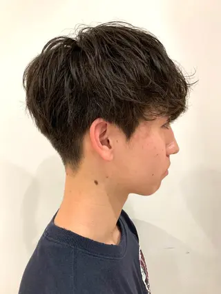 パーマ メンズ 🌿似合わせ透明感 カラー松本朋幸🌿のヘアスタイル