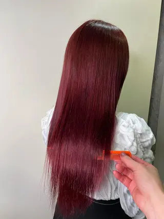 ロング 安田和洋 ブリーチカラー特化のヘアスタイル