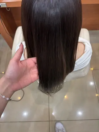 ロング カラー ☁🫧縮毛矯正 /沖春奈🪽🫧のヘアスタイル