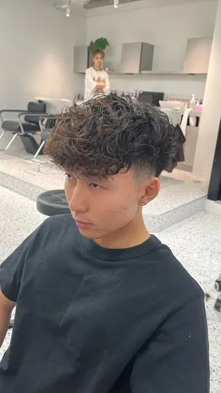メンズ そら/Ace栄 スパイキー/パーマのヘアスタイル