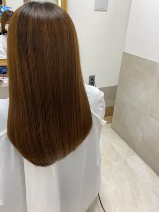 ロング 美髪クリエーター テラダタエコのヘアスタイル