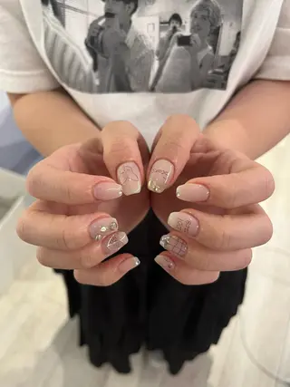 ネイル 生井 舞花のネイルデザイン