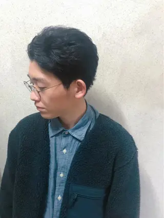 ショート カラー メンズ コマツリサ ROCCO eastのヘアスタイル