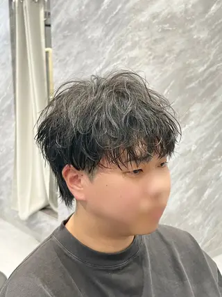 メンズ ulus kobe 藤枝大地のヘアスタイル