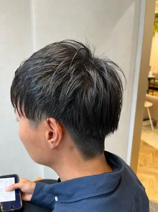 メンズ 💜N°大分💜 三浦のヘアスタイル