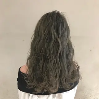 ロング 福原 優介のヘアスタイル