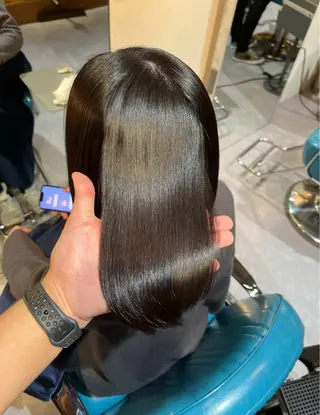 ミディアム 必ず笑顔で帰っていた だきます！安田祐貴のヘアスタイル