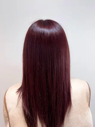 ロング 🎀縮毛矯正/カラー モデル募集ハルナ🎀のヘアスタイル