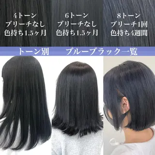 ミディアム カラー 韓国艶カラー🇰🇷 DISCO💙のヘアスタイル