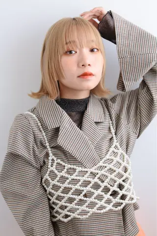 ショート 江田 智沙穂のヘアスタイル