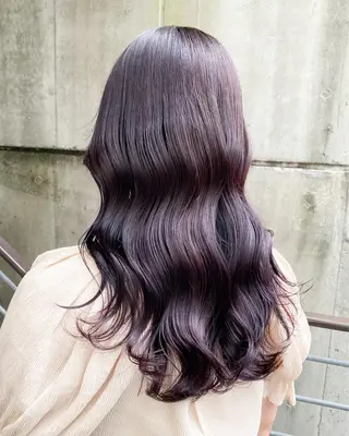 セミロング カラー ness🎖️ カミカリスマ受賞のヘアスタイル