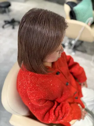 ショート カラー 夜23時まで予約🉑 reverieあきらのヘアスタイル