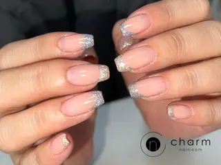 ネイル ネイルルーム チャームのネイルデザイン