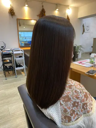 セミロング 和歌山髪質改善 那須優太のヘアスタイル