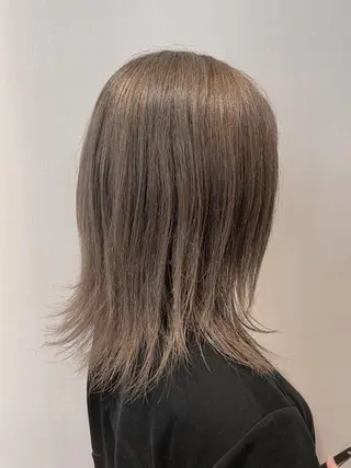 セミロング ナチュラル🧡可愛い MINAMIのヘアスタイル