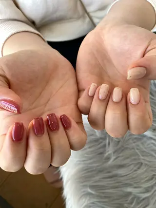 ネイル crystal ⭐︎ colorのネイルデザイン