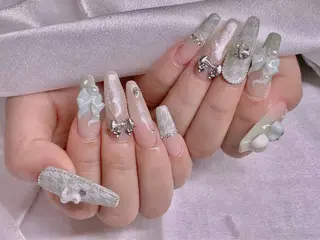 ネイル 長さだし専門店 M2　rikaのネイルデザイン
