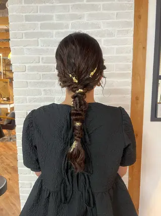 ロング ヘアアレンジ Topstylist YUKIのヘアスタイル