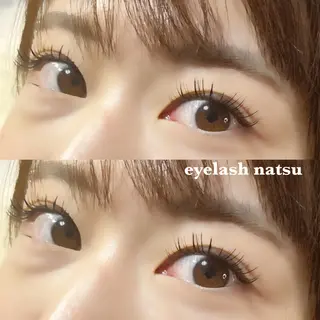 マツエク・マツパ LEDエクステ🖤 natsu🖤のマツエク・マツパデザイン