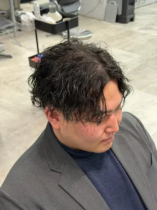 パーマ メンズ 【OVARL】武田 まなみのヘアスタイル