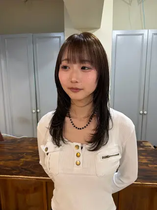 ミディアム カラー 🤩噂のMr.髪ポジ ティブ®️yu🤩のヘアスタイル