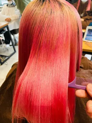 セミロング Emerge渋谷店　［エマージュ］所属・美髪縮毛矯正No1 toshiのヘアスタイル