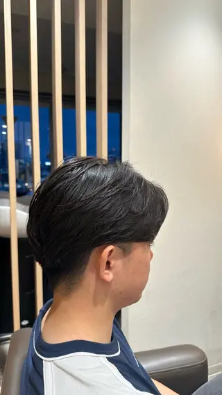 パーマ メンズ 【メンズパーマ】比嘉 啓人のヘアスタイル