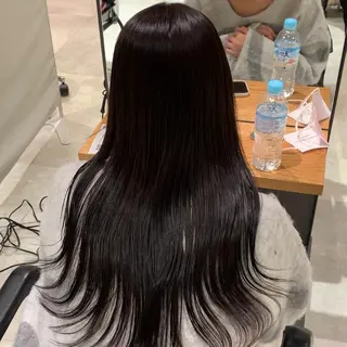 ロング カラー れい🫧 ハイトーン特化のヘアスタイル