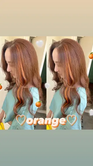 ロング カラー エクステ指名数 No.1💖ゆい🌈のヘアスタイル