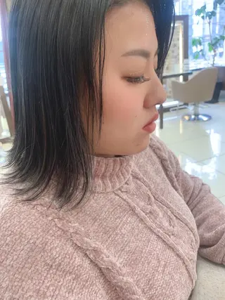 ミディアム カラー 羽エクステ🩷 🤍まき🤍のマツエク・マツパデザイン