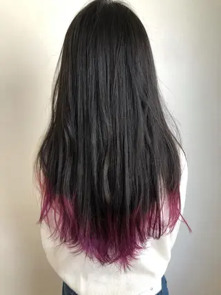 ロング 美髪矯正・レイヤー 倉友哉のヘアスタイル