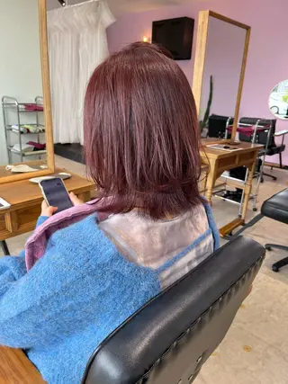 ミディアム MATTY azusaのヘアスタイル