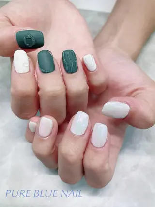 ネイル PURE BLUE NAILのネイルデザイン