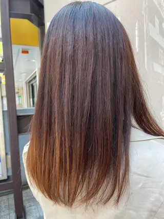 ミディアム 岡屋 瞬のヘアスタイル