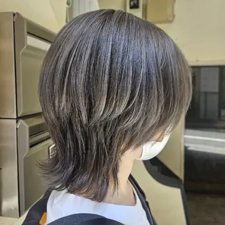 ショート 🇰🇷透明感×ハイ トーン🌟tomoのヘアスタイル